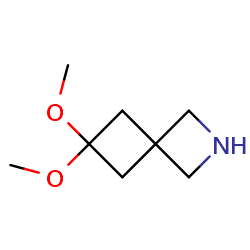 6,6-dimethoxy-2-azaspiro[3,3]heptaneͼƬ