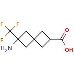 6-amino-6-(trifluoromethyl)spiro[3,3]heptane-2-carboxylicacidͼƬ