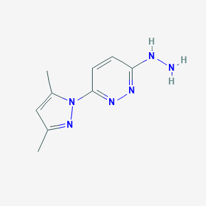 3-(3,5-dimethyl-1H-pyrazol-1-yl)-6-hydrazinylpyridazineͼƬ