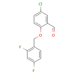 5-chloro-2-[(2,4-difluorophenyl)methoxy]benzaldehydeͼƬ