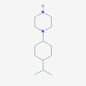 1-[4-(propan-2-yl)cyclohexyl]piperazineͼƬ