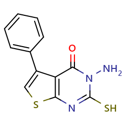 3-amino-5-phenyl-2-sulfanyl-3H,4H-thieno[2,3-d]pyrimidin-4-oneͼƬ