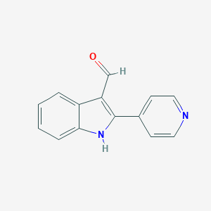 2-(pyridin-4-yl)-1H-indole-3-carbaldehydeͼƬ