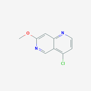 4-chloro-7-methoxy-1,6-naphthyridineͼƬ