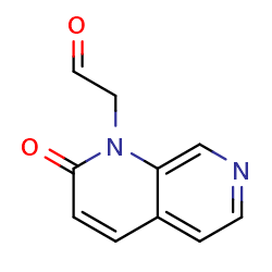 2-(2-oxo-1,2-dihydro-1,7-naphthyridin-1-yl)acetaldehydeͼƬ