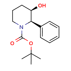 tert-butyl(2R,3R)-3-hydroxy-2-phenylpiperidine-1-carboxylateͼƬ