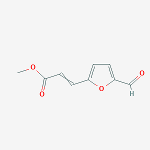 methyl 3-(5-formylfuran-2-yl)prop-2-enoateͼƬ