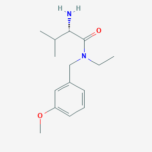 (S)-2-Amino-N-ethyl-N-(3-methoxy-benzyl)-3-methyl-butyramideͼƬ