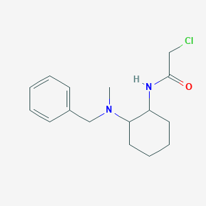 N-[2-(Benzyl-methyl-amino)-cyclohexyl]-2-chloro-acetamideͼƬ