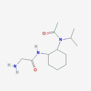 N-[2-(Acetyl-isopropyl-amino)-cyclohexyl]-2-amino-acetamideͼƬ