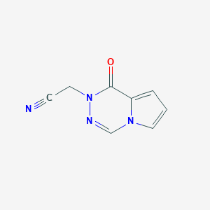 (1-oxopyrrolo[1,2-d][1,2,4]triazin-2(1H)-yl)acetonitrileͼƬ