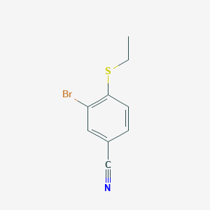 3-Bromo-4-(ethylsulfanyl)benzonitrileͼƬ