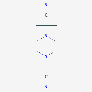 2-[4-(1-cyano-1-methylethyl)piperazin-1-yl]-2-methylpropanenitrileͼƬ