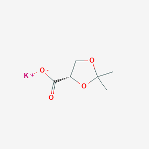 (4S)-2,2-Dimethyl-1,3-dioxolane-4-carboxylic Acid Potassium SaltͼƬ