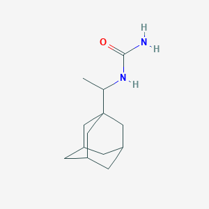 N-(1-Tricyclo[3,3,1,13,7]dec-1-ylethyl)ureaͼƬ