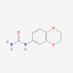 (2,3-dihydro-1,4-benzodioxin-6-yl)ureaͼƬ