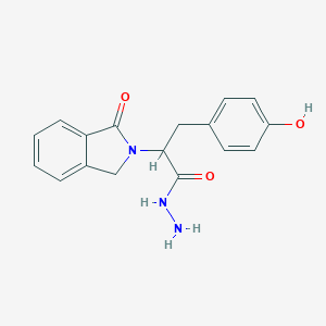 3-(4-hydroxyphenyl)-2-(1-oxo-1,3-dihydro-2H-isoindol-2-yl)propanohydrazideͼƬ