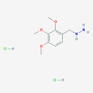 [(2,3,4-trimethoxyphenyl)methyl]hydrazine dihydrochlorideͼƬ