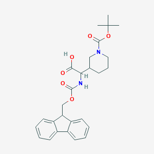 N-Fmoc-2-(N-boc-piperidin-3-yl)glycineͼƬ