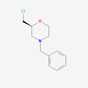 (2S)-2-(Chloromethyl)-4-(phenylmethyl)morpholineͼƬ