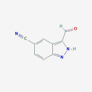 5-Cyano-1H-indazole-3-carboxaldehydeͼƬ