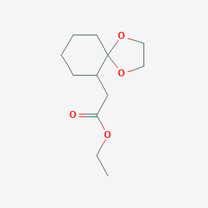 Ethyl 2-{1,4-Dioxaspiro[4,5]decan-6-yl}acetateͼƬ