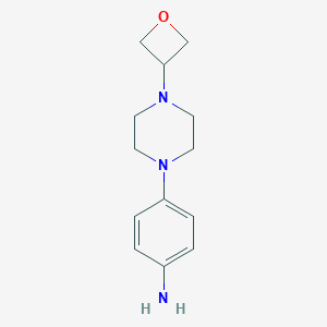 4-[4-(oxetan-3-yl)piperazin-1-yl]anilineͼƬ