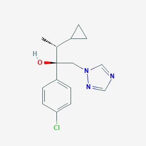 (R)?-?rel--?((4-?Chlorophenyl)?-?-?(1-?cyclopropylethyl)?-1H-?1,?2,?4-?triazole-?1-?ethanolͼƬ