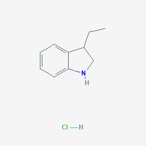 3-ethyl-2,3-dihydro-1H-indole hydrochlorideͼƬ