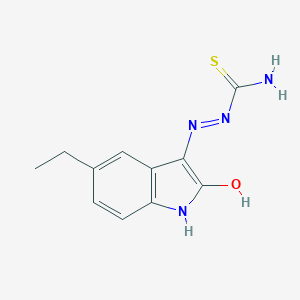 (3Z)-5-ethyl-1H-indole-2,3-dione 3-thiosemicarbazoneͼƬ