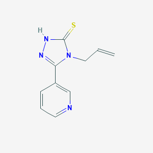 4-(prop-2-en-1-yl)-5-(pyridin-3-yl)-4H-1,2,4-triazole-3-thiolͼƬ