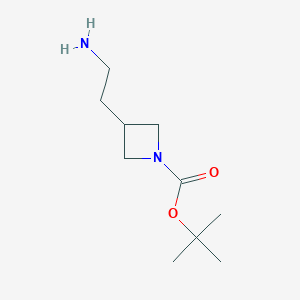 Tert-Butyl3-(2-aminoethyl)azetidine-1-carboxylateͼƬ