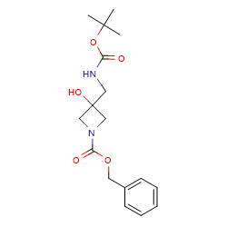 Benzyl3-({[(tert-butoxy)carbonyl]amino}methyl)-3-hydroxyazetidine-1-carboxylateͼƬ