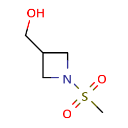 (1-Methanesulfonylazetidin-3-yl)methanolͼƬ