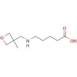 5-{[(3-methyloxetan-3-yl)methyl]amino}pentanoicacidͼƬ