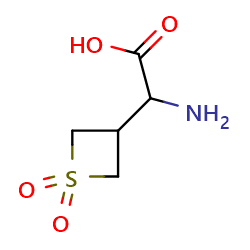 2-amino-2-(1,1-dioxo-1?-thietan-3-yl)aceticacidͼƬ