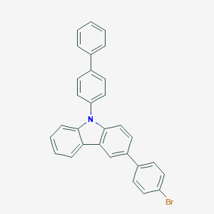 9-([1,1'-Biphenyl]-4-yl)-3-(4-bromophenyl)-9H-carbazoleͼƬ