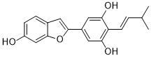 5-(6-Hydroxybenzofuran-2-yl)-2-(3-methylbut-1-enyl)benzene-1,3-diolͼƬ