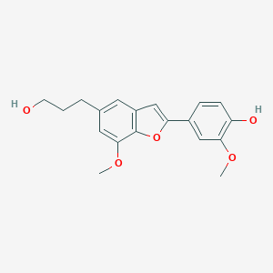 2-(4-Hydroxy-3-methoxyphenyl)-7-methoxy-5-benzofuranpropanolͼƬ