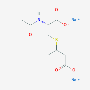 N-Acetyl-S-(3-carboxy-2-propyl)-L-cysteine Disodium Salt(Mixture of Diastereomers)ͼƬ