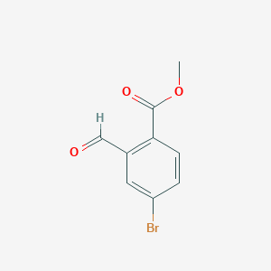 methyl 4-bromo-2-formylbenzoateͼƬ