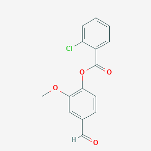 4-Formyl-2-methoxyphenyl 2-chlorobenzoateͼƬ