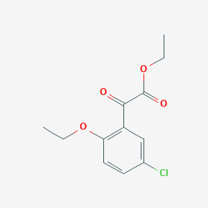 Ethyl 3-chloro-6-ethoxybenzoylformateͼƬ