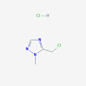 5-(chloromethyl)-1-methyl-1H-1,2,4-triazole hydrochlorideͼƬ