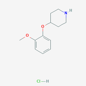 4-(2-Methoxyphenoxy)piperidine hydrochlorideͼƬ