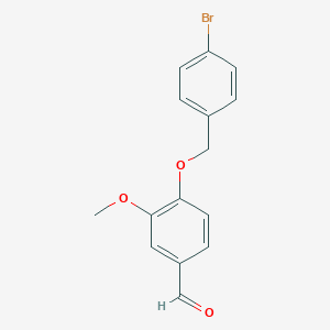 4-[(4-bromobenzyl)oxy]-3-methoxybenzaldehydeͼƬ