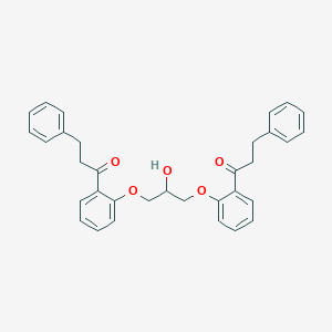 1,1'-[Hydroxypropane-1,3-diylbis(oxy-2,1-phenylene)]bis(3-phenylpropan-1-one)ͼƬ