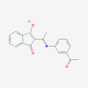 2-[1-(3-acetylanilino)ethylidene]-1H-indene-1,3(2H)-dioneͼƬ