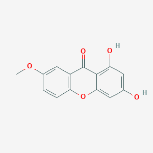 1,3-dihydroxy-7-methoxy-9H-xanthen-9-oneͼƬ