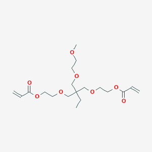 Trimethylolpropane ethoxylate(1 EO/OH)methyl ether diacrylateͼƬ